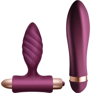 CLIMAXIMUM - KIT DESIRE VIBRATEUR TORSADÃ + PLUG ANAL